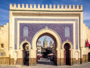 Bab Bou Jeloud gate (Blue Gate) – Fez, Morocco