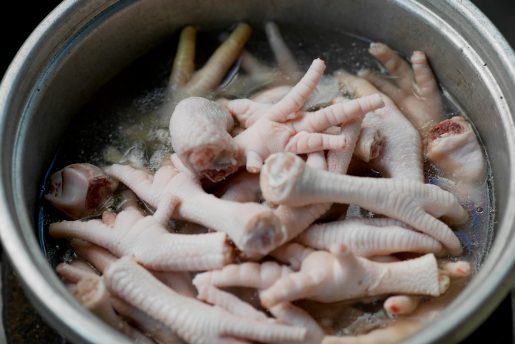 Chicken feet