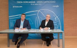 Renfe y Stadler firman el contrato para la compra de 59 trenes